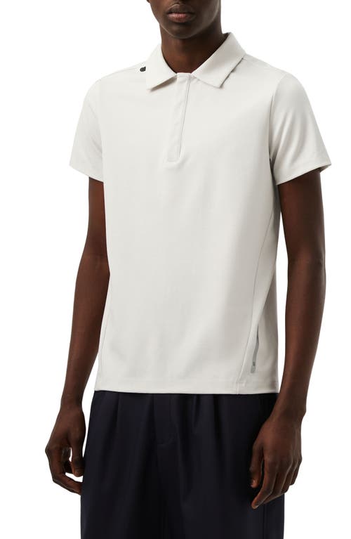 Short Sleeve Polo Shirt in Pure White