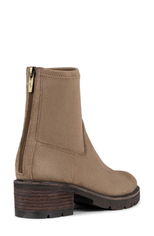 DONALD PLINER DONALD PLINER SNAKESKIN EMBOSSED TRIM BOOT