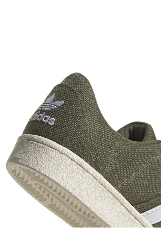 rots Zin overloop Adidas Originals Khaki Superstar Supermodified Sneakers In Olive Strata/  White/ Off White | ModeSens