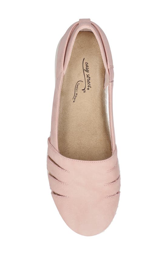 Shop Easy Street Bugsy Platform Sandal In Blush