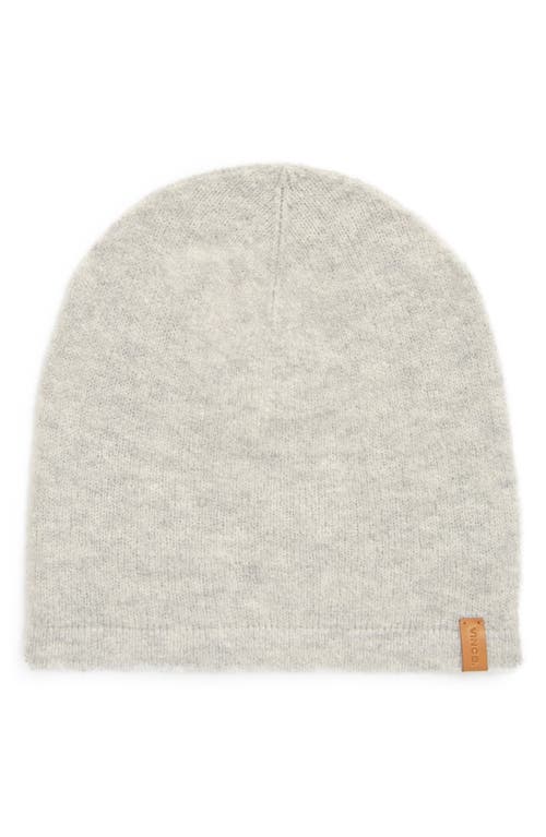 Vince Slouch Cashmere Blend Beanie in Silver