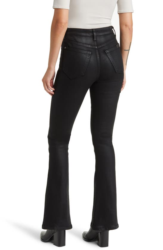 7 FOR ALL MANKIND 7 FOR ALL MANKIND TAILORLESS COATED ULTRA HIGH WAIST SKINNY BOOTCUT JEANS