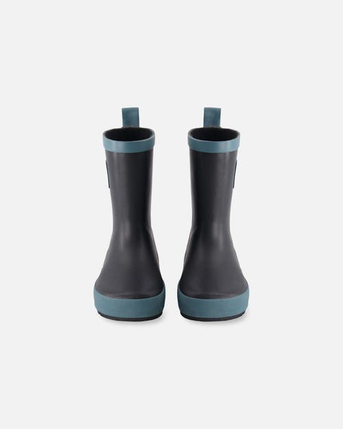 Deux Par Deux Baby Unisex Rain Boots Black at Nordstrom