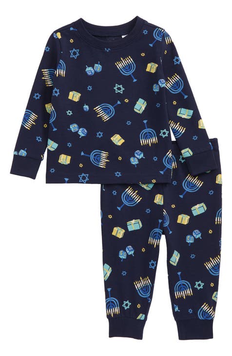 Kids' Matching Family Moments Fitted Two-Piece Pajamas (Baby)