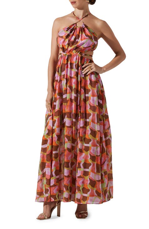 Sivana Halter Maxi Dress