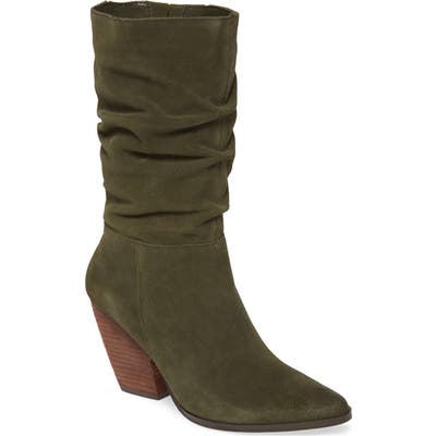Charles David Nassau Slouch Boot, Green