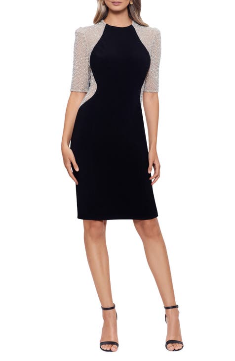 Haeden collared lace panel on sale dress