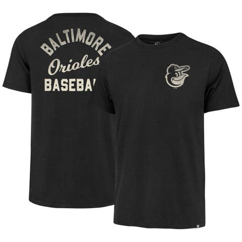 Men's Baltimore Orioles '47 Gray Archive Ringer T-Shirt