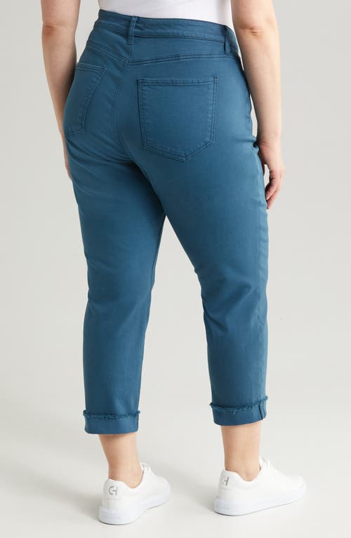 KUT FROM THE KLOTH KUT FROM THE KLOTH AMY CROP STRAIGHT LEG TWILL PANTS 