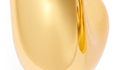 Jenny Bird Large Tome Hoop Earrings In High Polish Gold