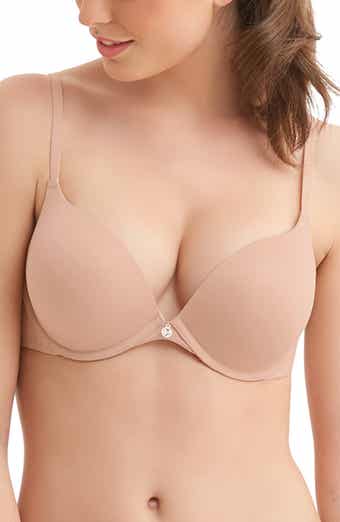 NORDSTROM BACKLESS STRAPLESS NUDE ADHESIVE BRA SIDE TABS PADDED