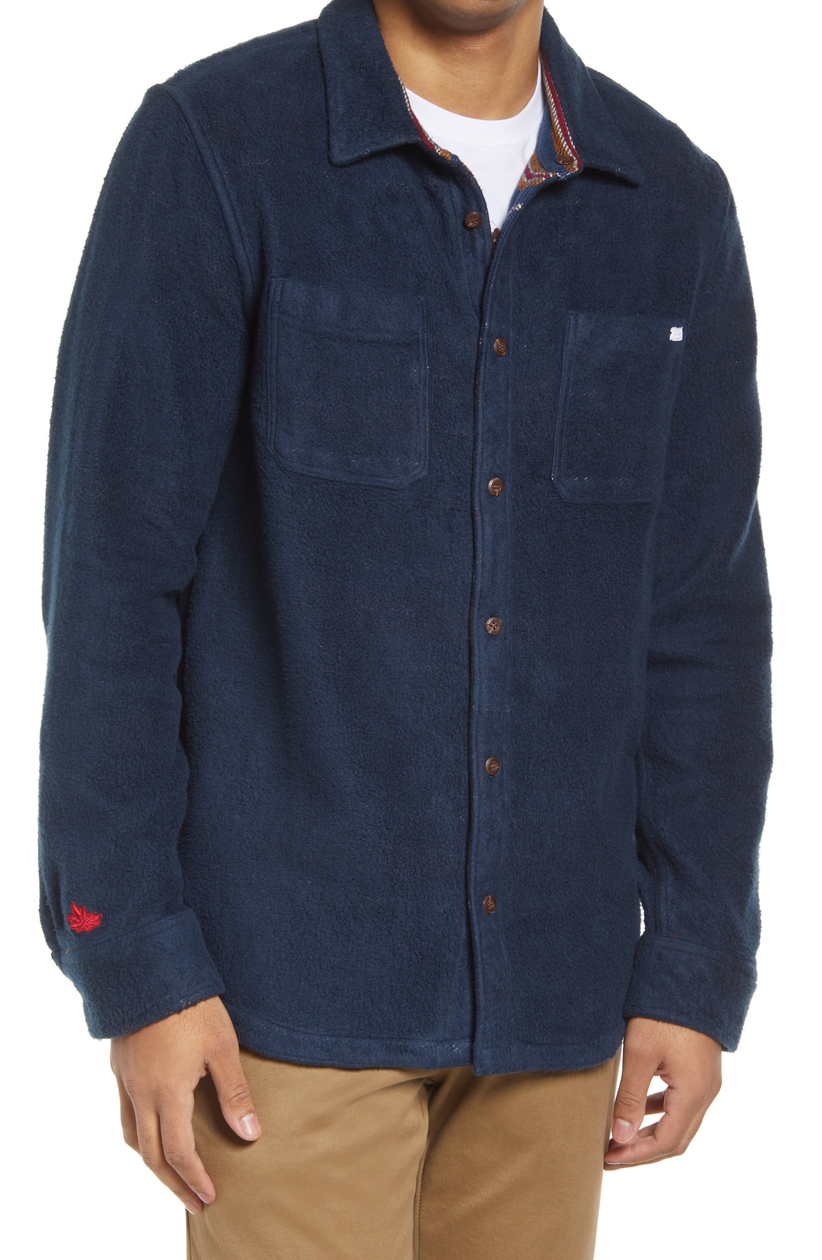 vans button up jacket