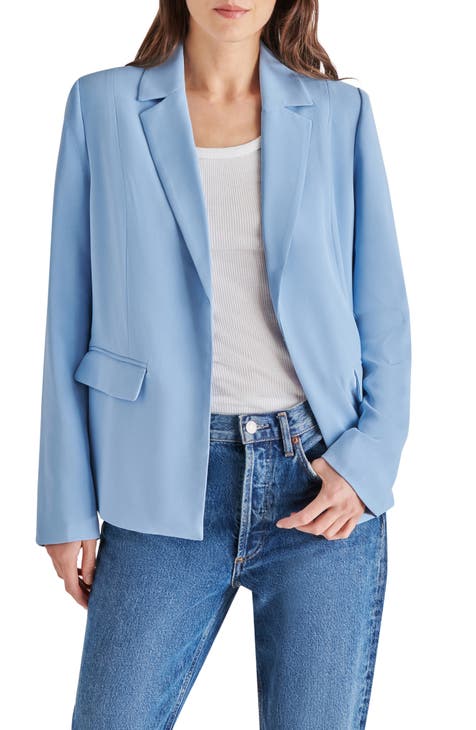 Women's Blue Blazers Jackets & Blazers