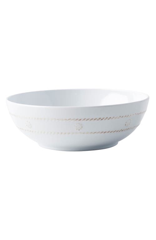 Shop Juliska Berry & Thread Melamine Coupe Bowl In Whitewash