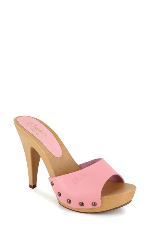 Viviana Slide Sandal in Pink
