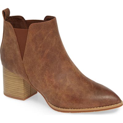 Bc Footwear Depth Vegan Bootie- Brown