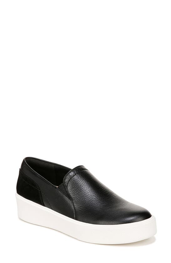 Shop 27 Edit Naturalizer Mirabel Slip-on Platform Sneaker In Black Leather