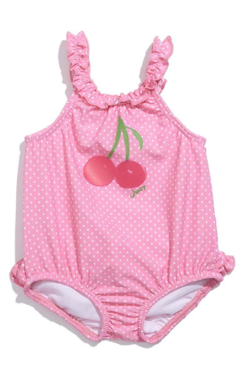 Juicy Couture One Piece Swimsuit (Infant) | Nordstrom