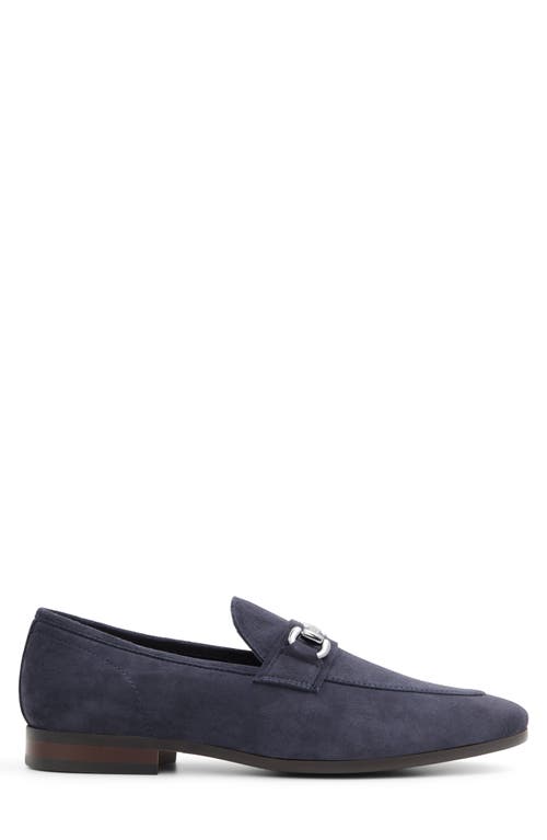 Shop Aldo Mullberry Apron Toe Bit Loafer In Navy