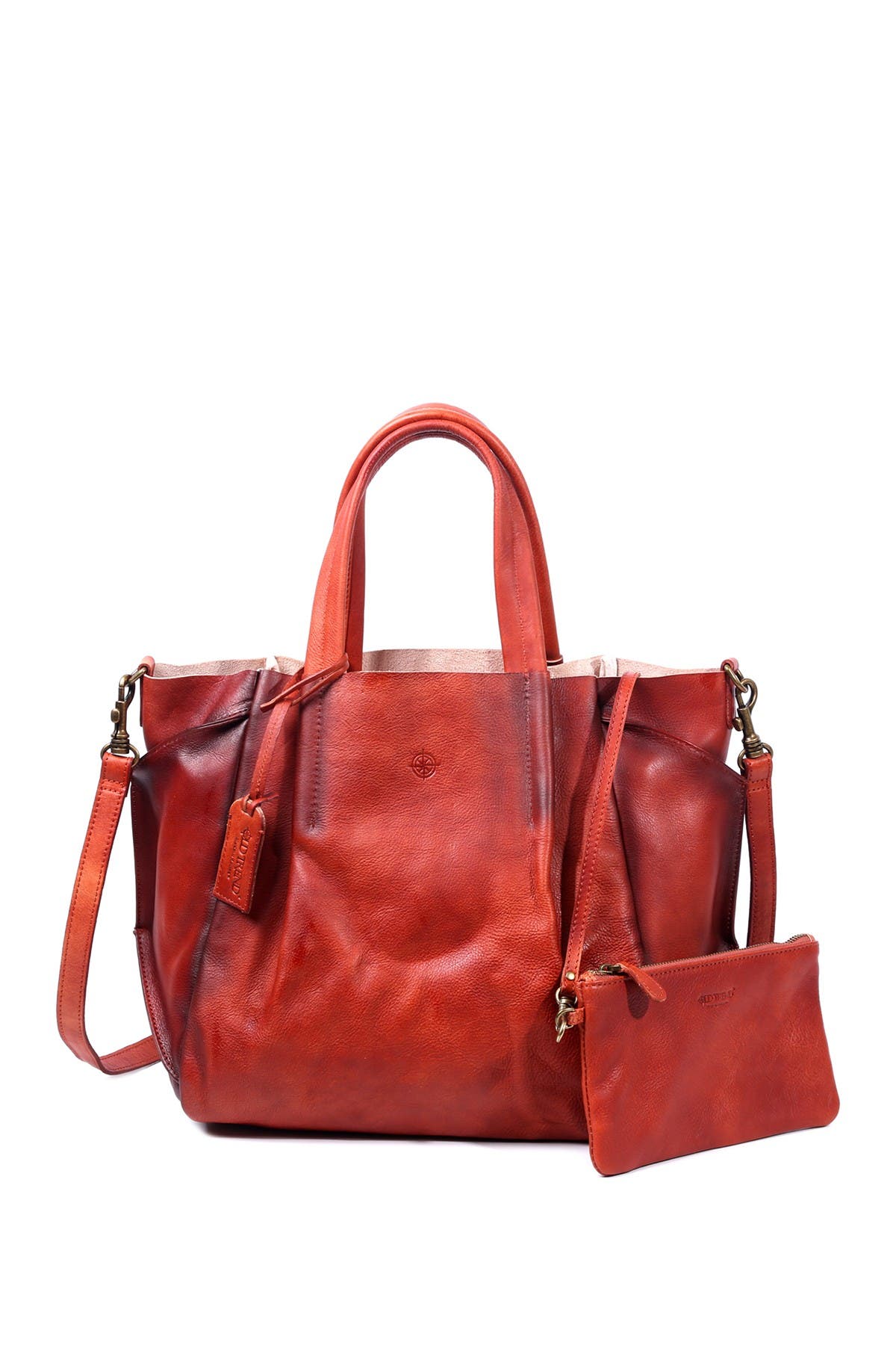 OLD TREND SPROUT LAND LEATHER TOTE BAG,852676969491
