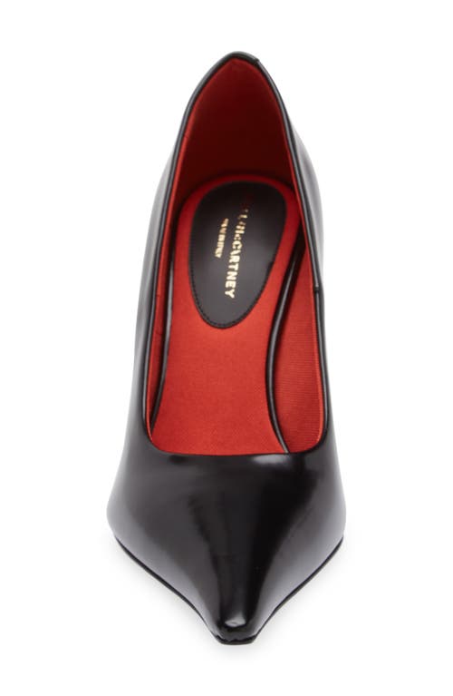 Stella Mccartney Elsa Pointed Toe Pump In Black