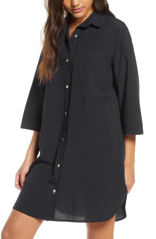 Papinelle Whale Beach Nightshirt in Navy 