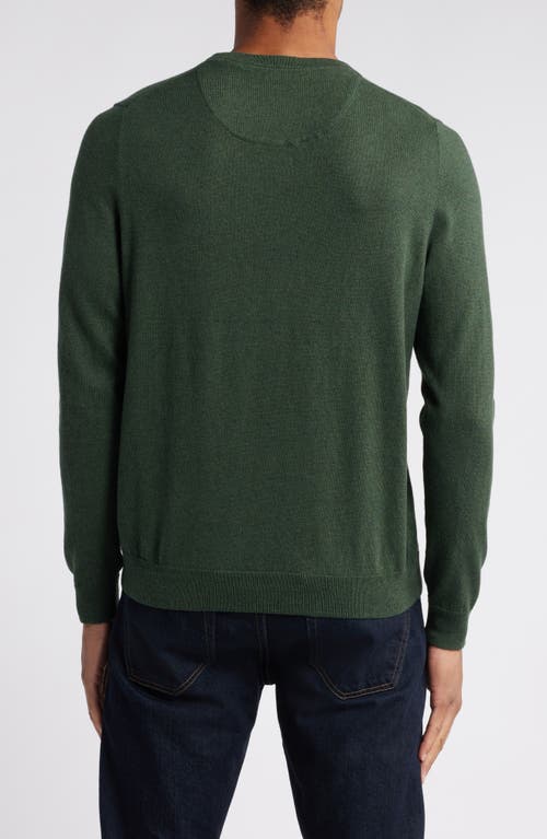 NORDSTROM NORDSTROM COTTON & CASHMERE CREWNECK SWEATER 