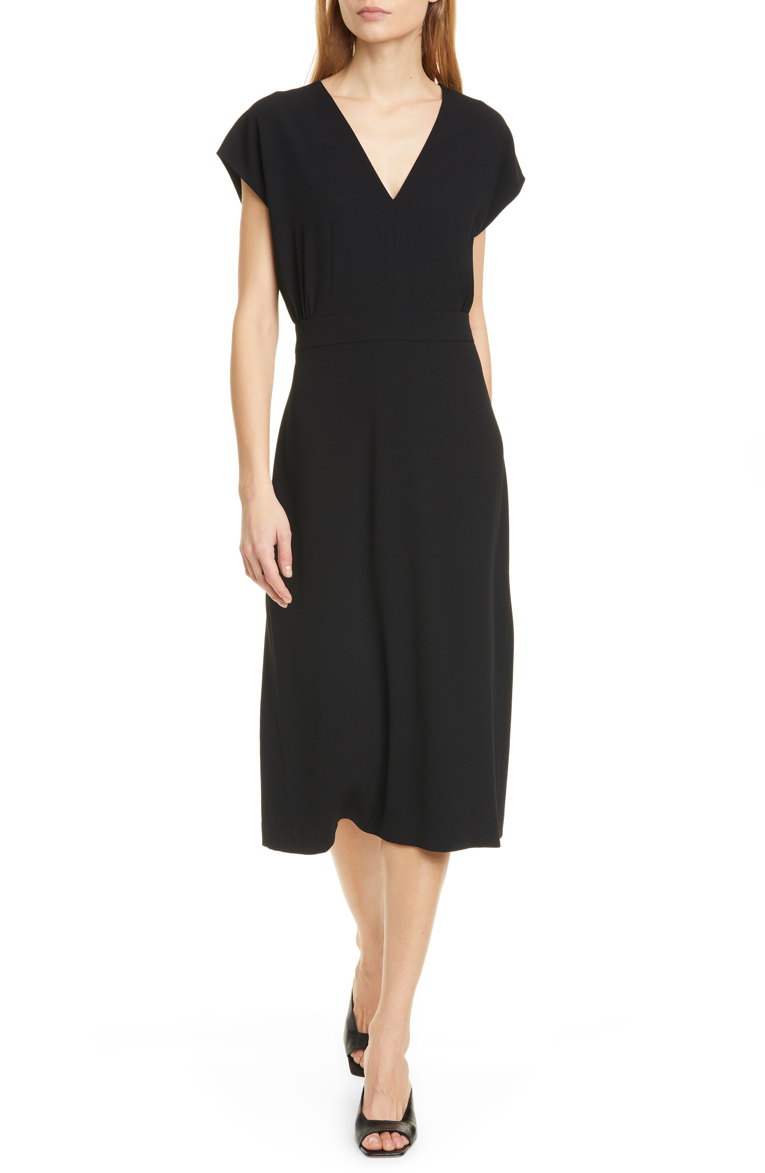 reformation judith midi wrap dress