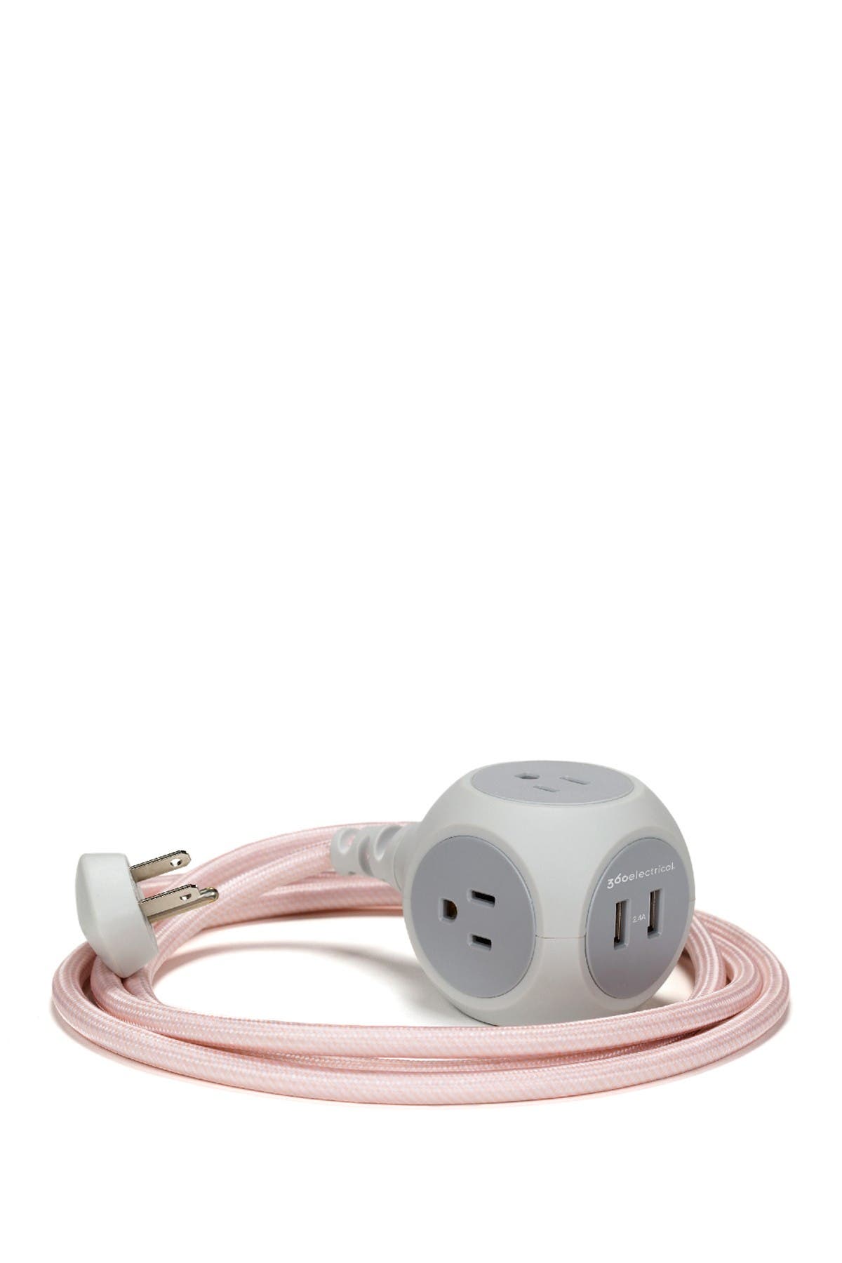 Habitat 12ft.  Braided Extension Cord In Rose Gold