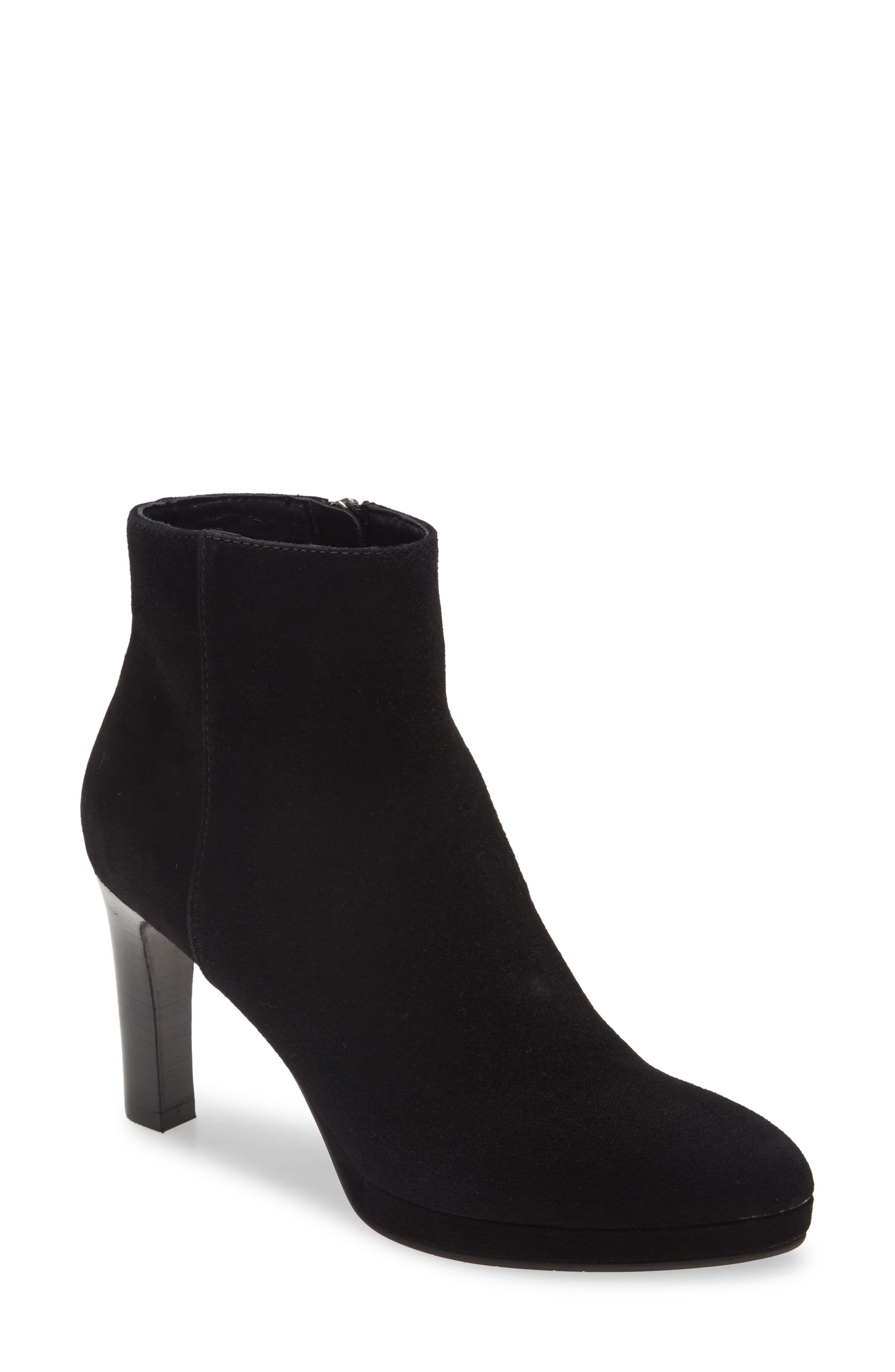 comfortable heeled ankle boots