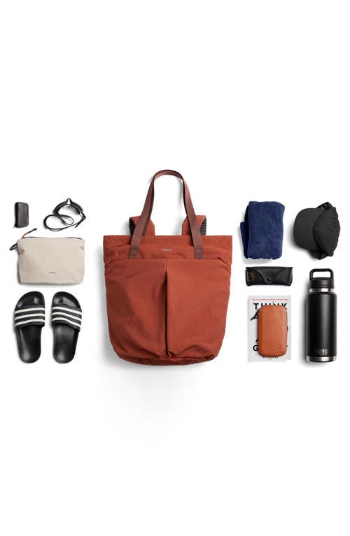 Shop Bellroy Lite Totepack Backpack In Clay