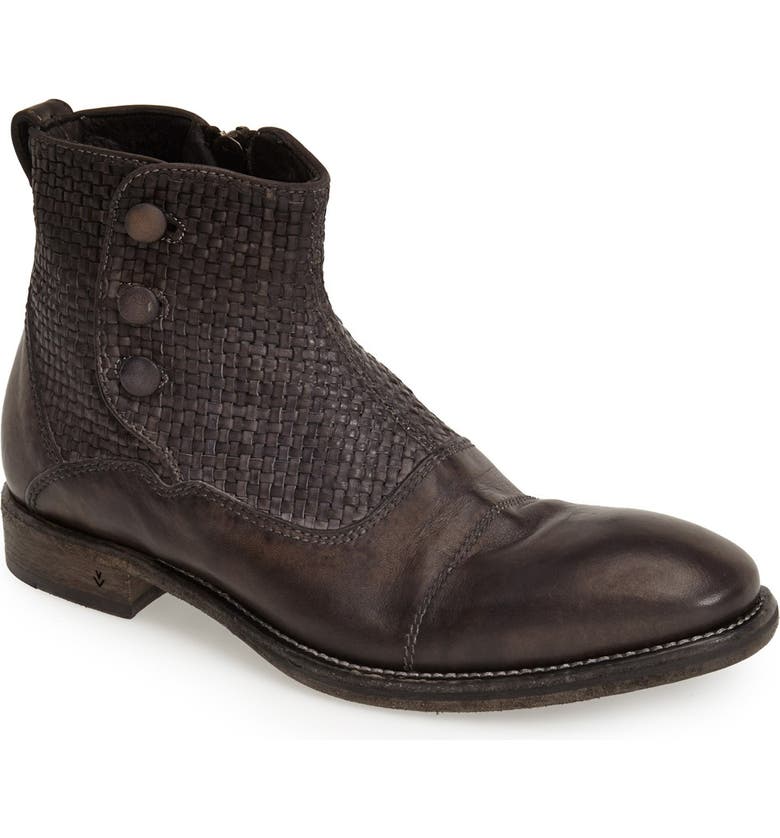 John Varvatos Collection 'Fleetwood' Leather Zip Boot (Men) | Nordstrom