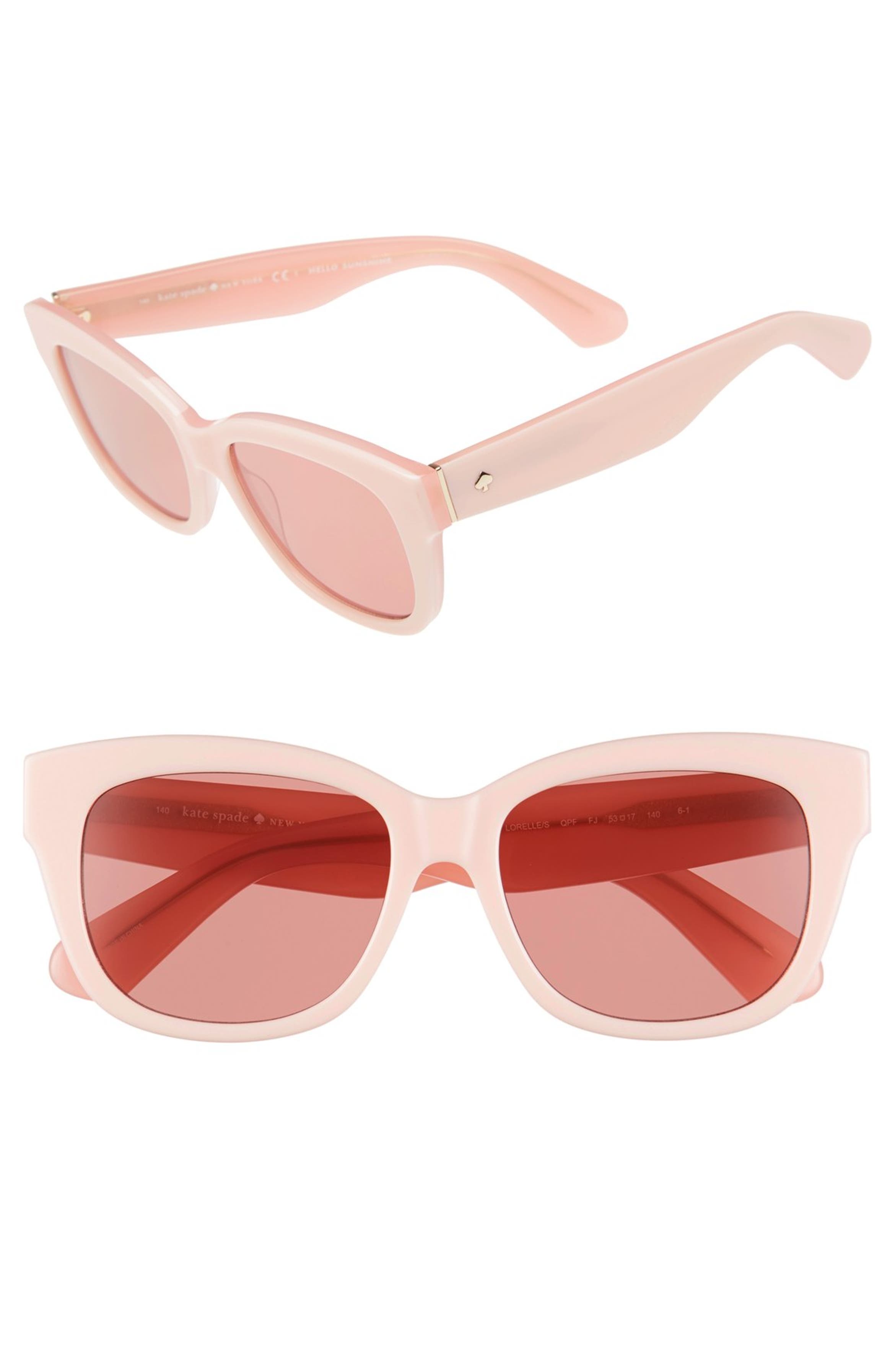 Kate Spade New York Lorelle 53mm Cat Eye Sunglasses Nordstrom