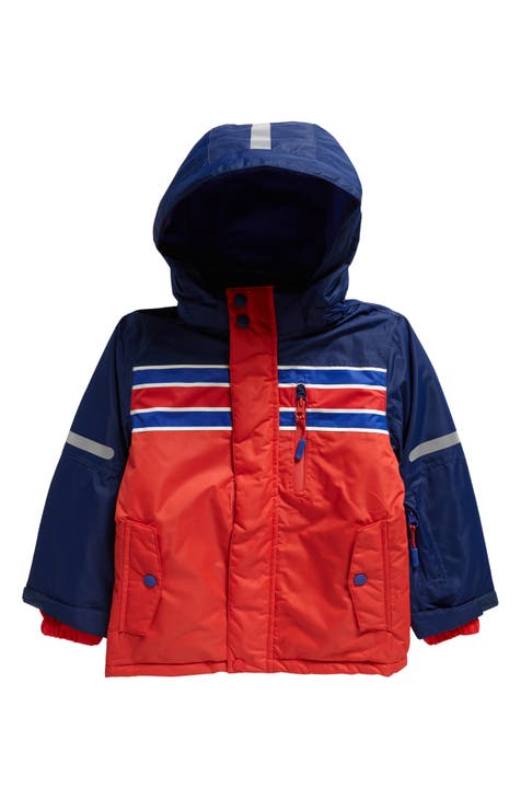 Boys red waterproof on sale coat