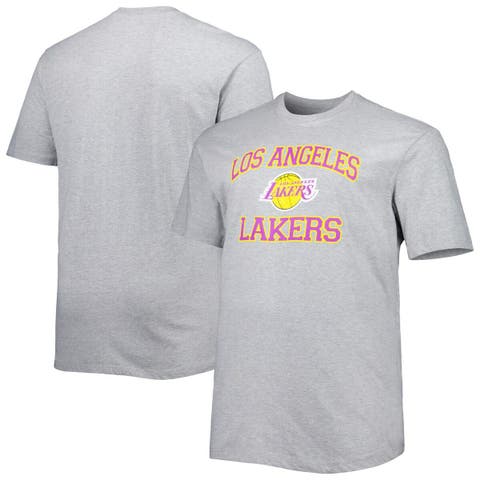 Los Angeles Lakers Gold Vintage Heart & Soul T Shirt on Sale