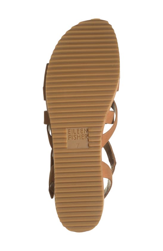 Shop Eileen Fisher Extra Leather Platform Sandal