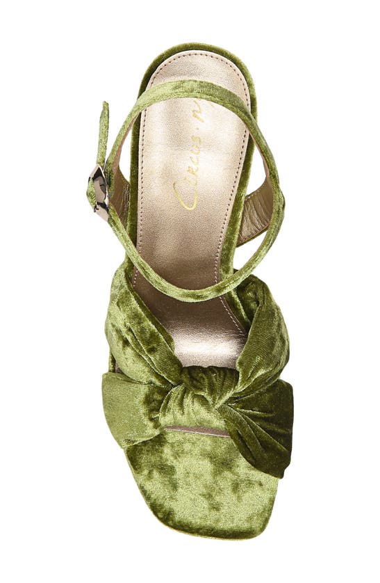 Circus Ny Audrea Platform Sandal In Light Jade