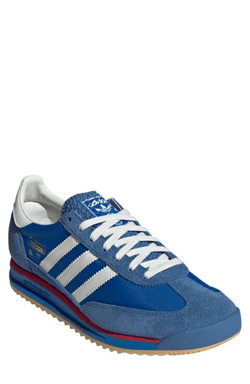 Adidas Originals Adidas Gender Inclusive Sl 72 Rs Sneaker In Blue/white/better Scarlet
