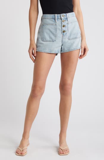 FRAME FRAME BARDOT DENIM SHORTS