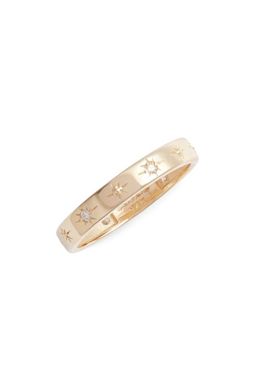 x Mel Soldera Celestial 14K Gold & Diamond Eternity Ring in Gold/Diamond