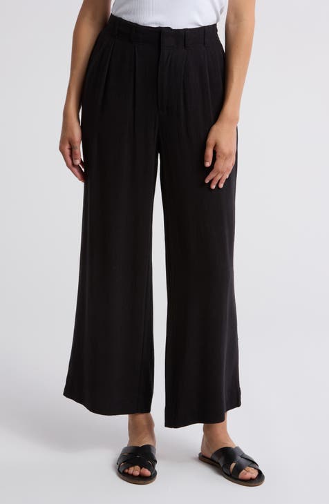 Crop Wide Leg Pants