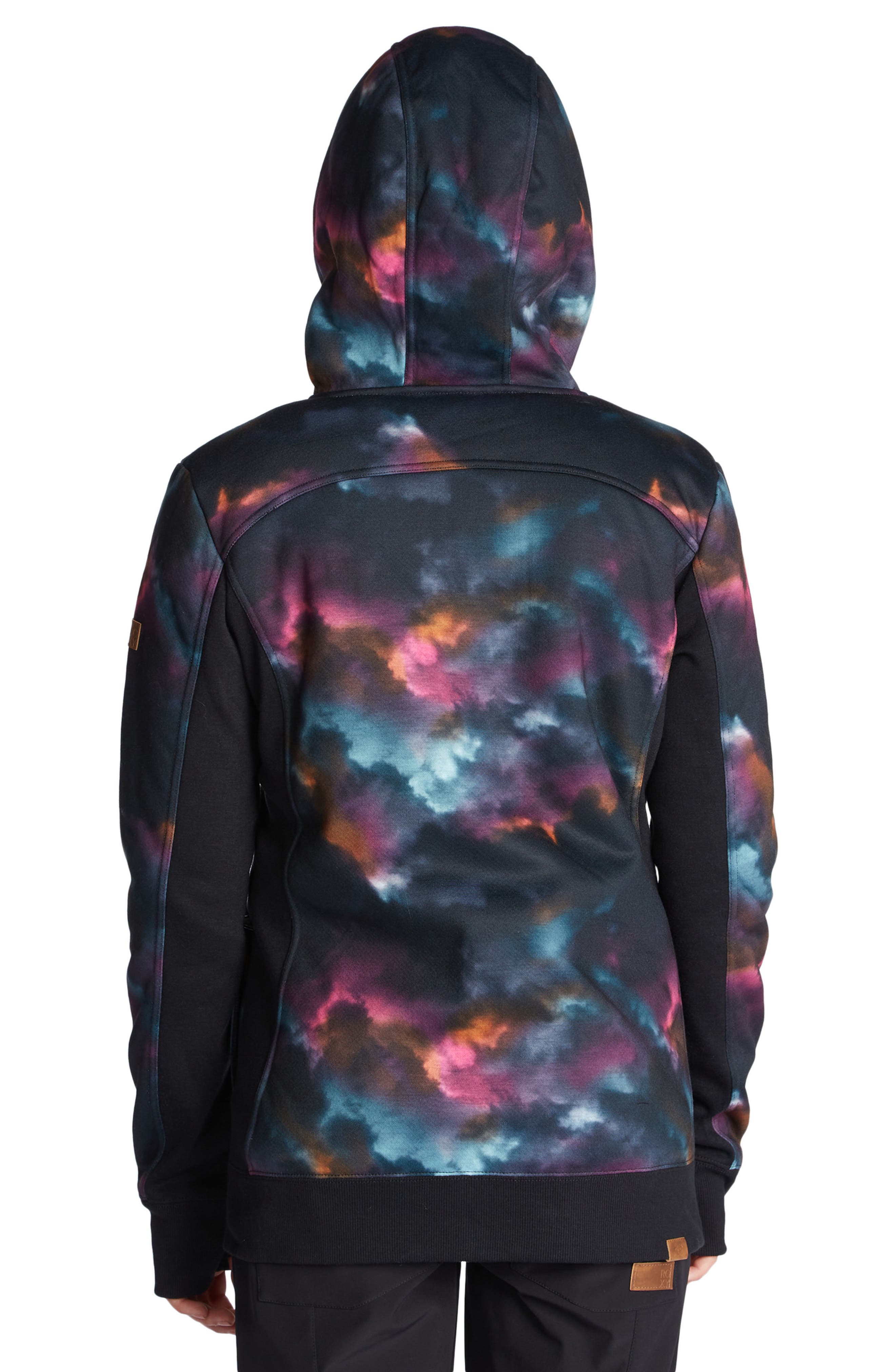 roxy frost printed hoodie
