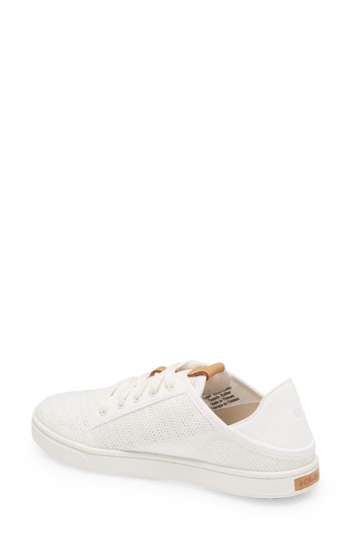 Shop Olukai Pehuea Li Convertible Sneaker In White/white