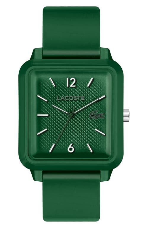 Lacoste Studio Silicone Strap Watch