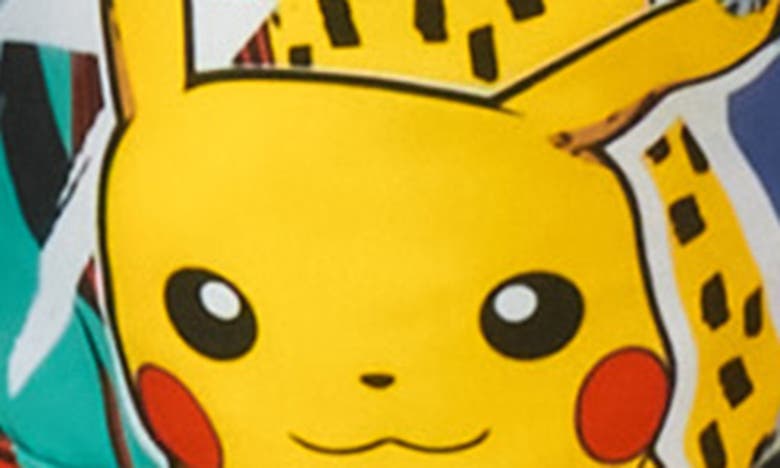 Shop Opposuits X Pokémon Kids' Pika Pikachu Camp Shirt & Shorts Set In Miscellaneous
