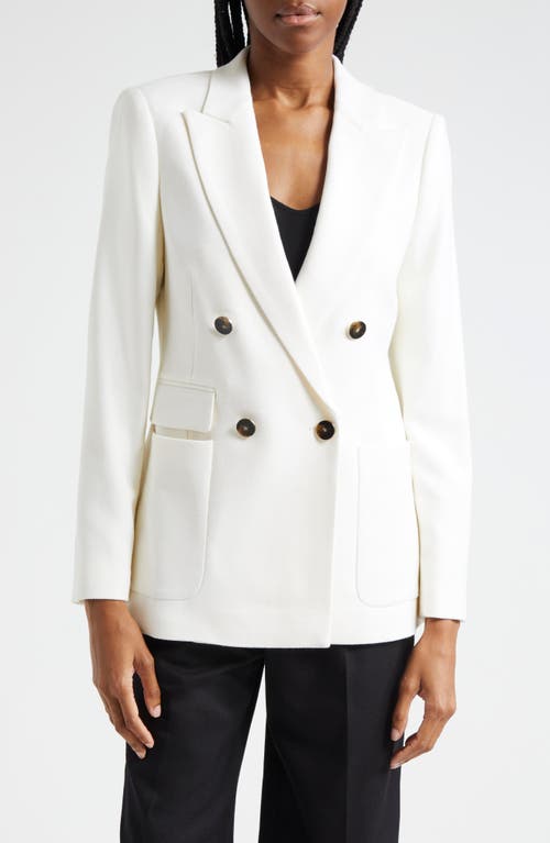 Reiss Larsson Double Breasted Blazer White at Nordstrom,