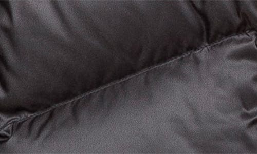Marmot Montreaux 700 Fill Power Down Hooded Coat With Faux Fur Trim In Black