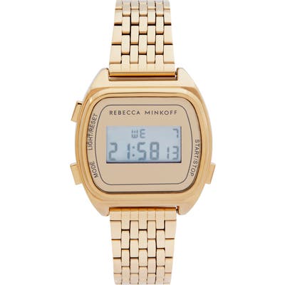 Rebecca Minkoff Digital Bracelet Watch,