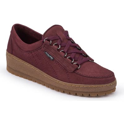 Mephisto Lady Low Top Sneaker, Burgundy