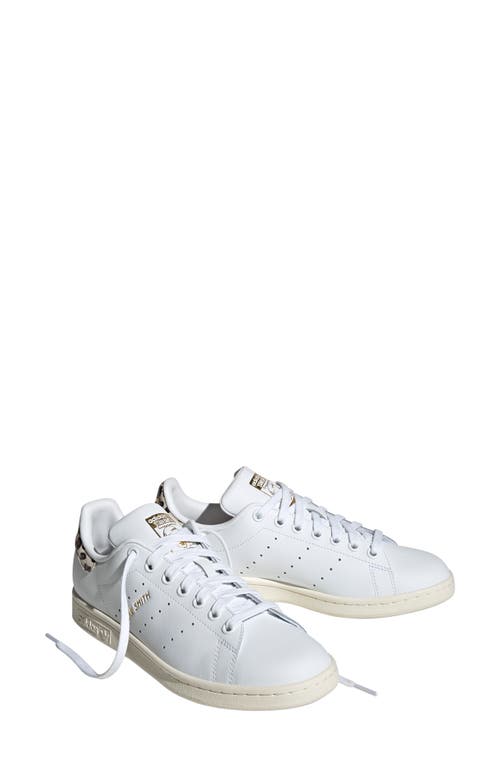 Adidas Originals Adidas Primegreen Stan Smith Sneaker In White/gold Metallic